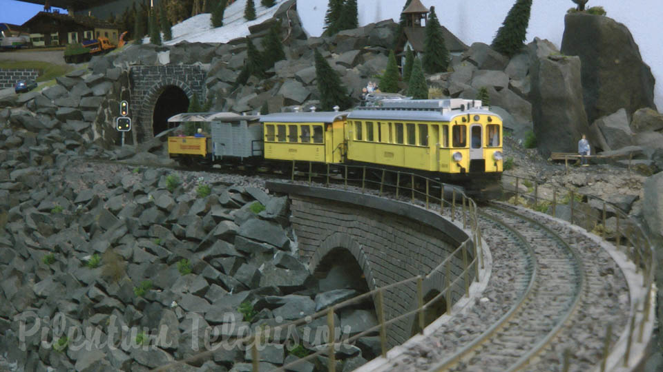 Поезда модели LGB - железнодорожный макет