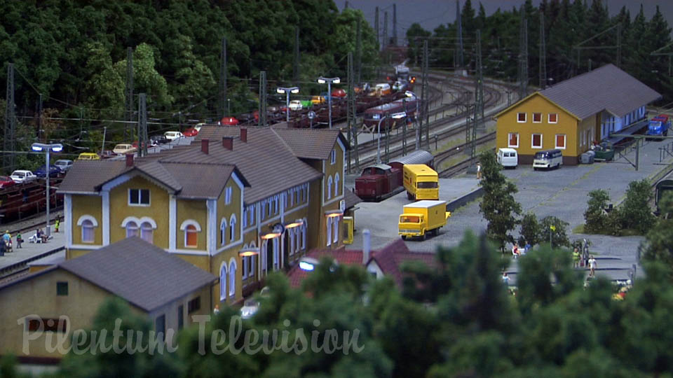 Fantastic Model Train Layout in HO Scale