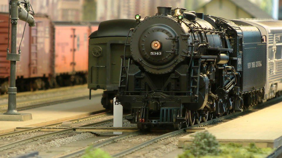 New York Central Railroad as Model Train layout in Scale 1