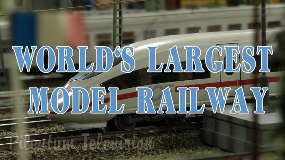 Machetă feroviare din Hamburg - Mai mare model de cale ferată din lume