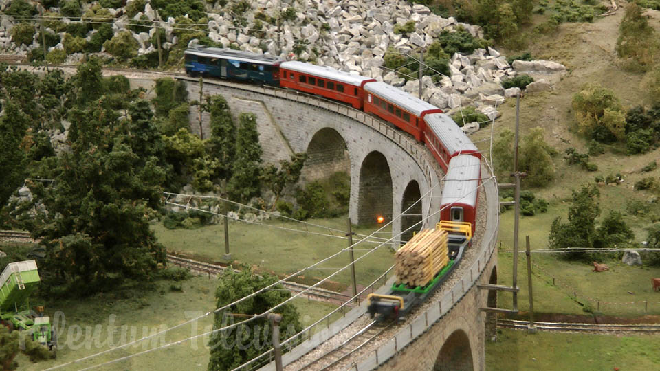 Modelbaan Bernina Vereniging Spoorgroep Zwitserland