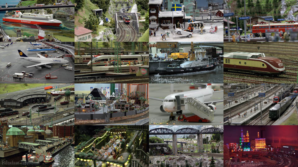 Le fantastique monde miniature ou salon du train miniature de modélisme ferroviaire en Allemagne