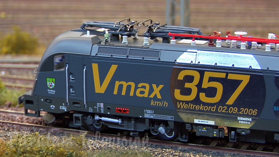 Comboio elétrico - raro e famoso da Alemanha em escala HO