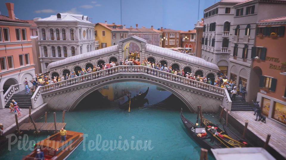 Миниатюрный мир Венеции: шедевр моделирования в масштабе HO (1:87) без модельных поездов