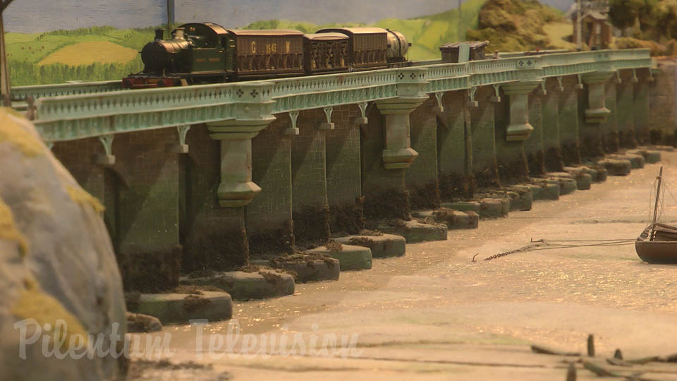 Невероятное путешествие с моделями поездов: Макет железной дороги в масштабе 1/76