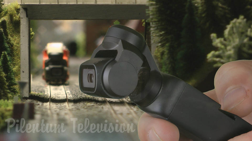 La caméra DJI OSMO Pocket pour réaliser des vidéos de trains miniatures (modélisme ferroviaire)