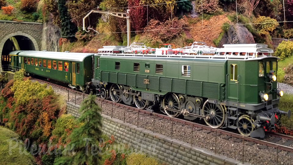 A Leuvense Spooreen Vrienden új vasútmodellje 1/32 méretarányban